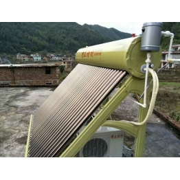 太空能热水器安装实例